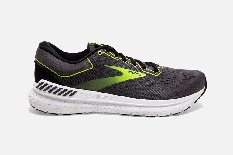 Brooks Transcend 7 Road Running Shoes - Men's - Grey (91342-CTAN)